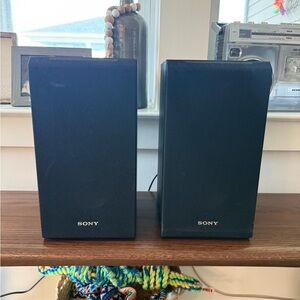 Sony Black Portable Speakers